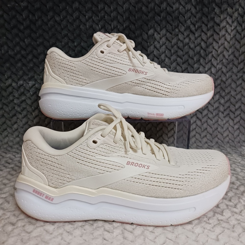 Brooks Ghost Max 2 Coconut Milk Zephyr Women's Walking Running Shoes Size 9